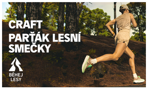 Už třetí sezónu na jedné trase - CRAFT & Běhej lesy