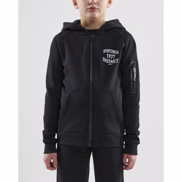 Mikina CRAFT District Hood Zip
